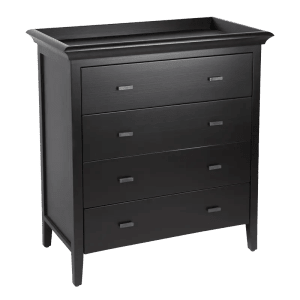 MALVAL 4 drawer chest black 2 1
