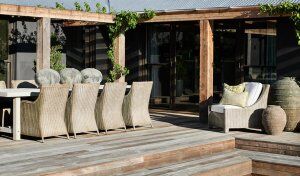 protect wooden outdoor furniture