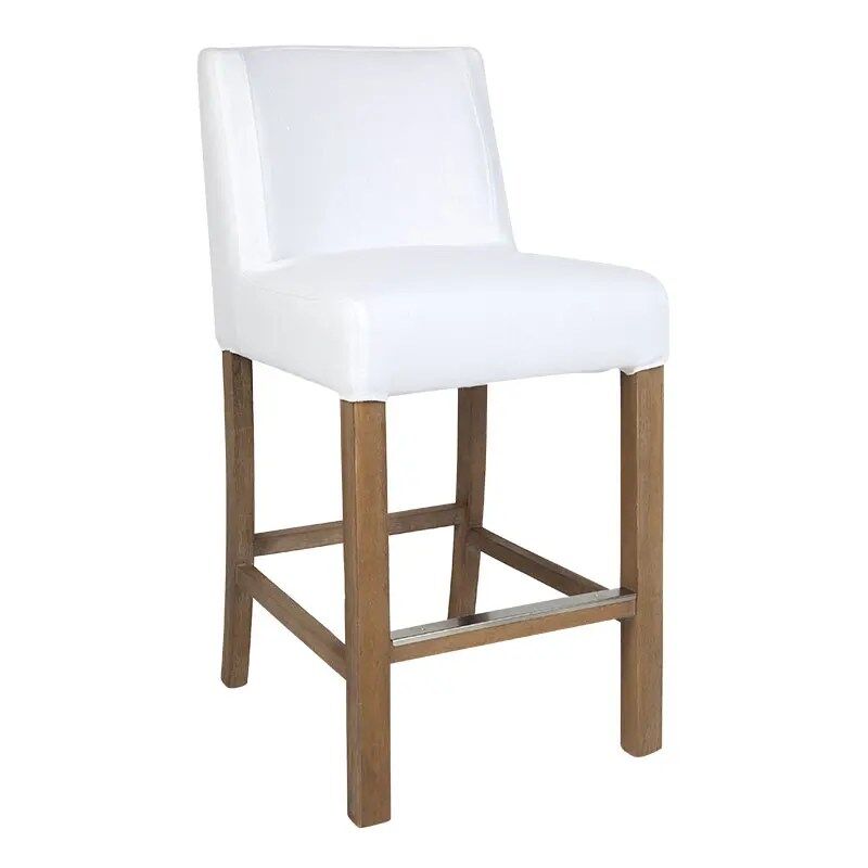 Colby Counter Stool Crisp White Angle