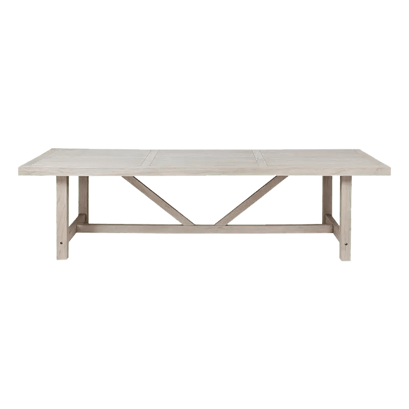 HAMPTON Dining Table Petite With Transparent Background