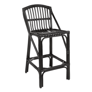 ORIENT BAY black cane counterstool