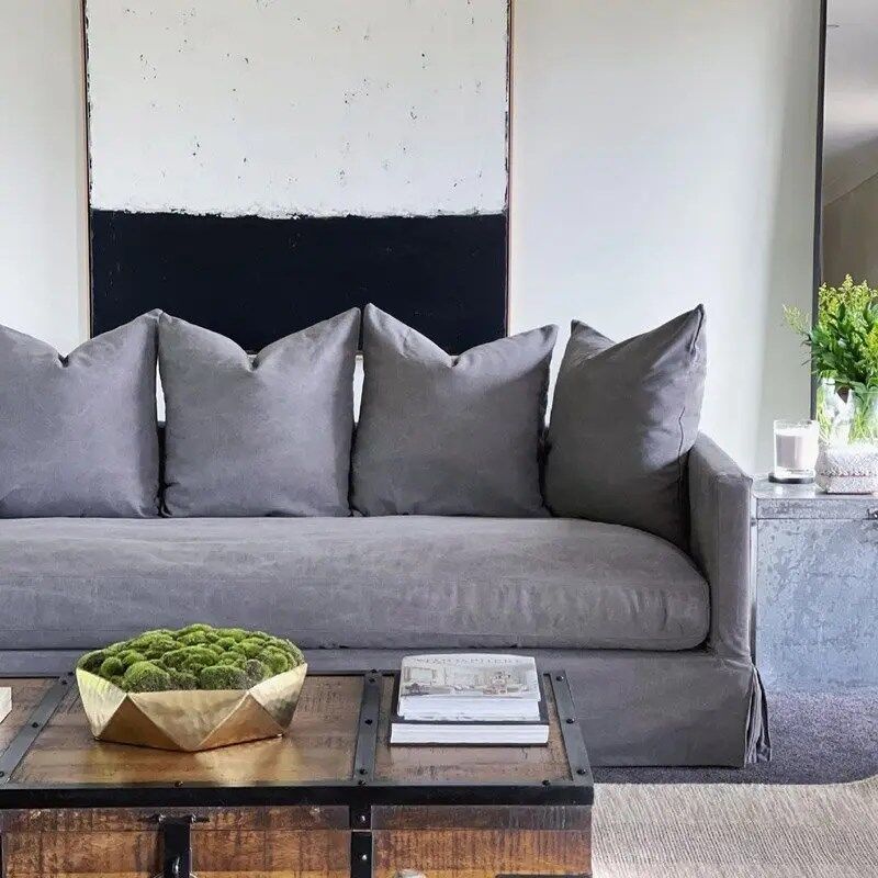 Simonata sofa grey